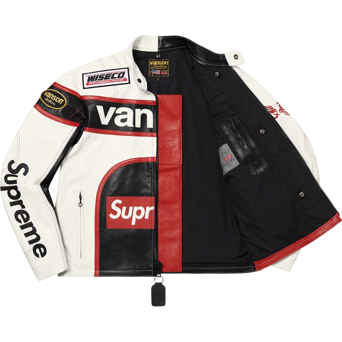 Supreme®/Yohji Yamamoto®/Vanson Leathers® Split Jacket view 4
